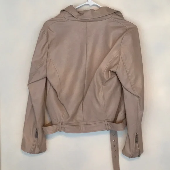 NWT Elodie Neutral Vegan Jacket - Picture 4 of 6